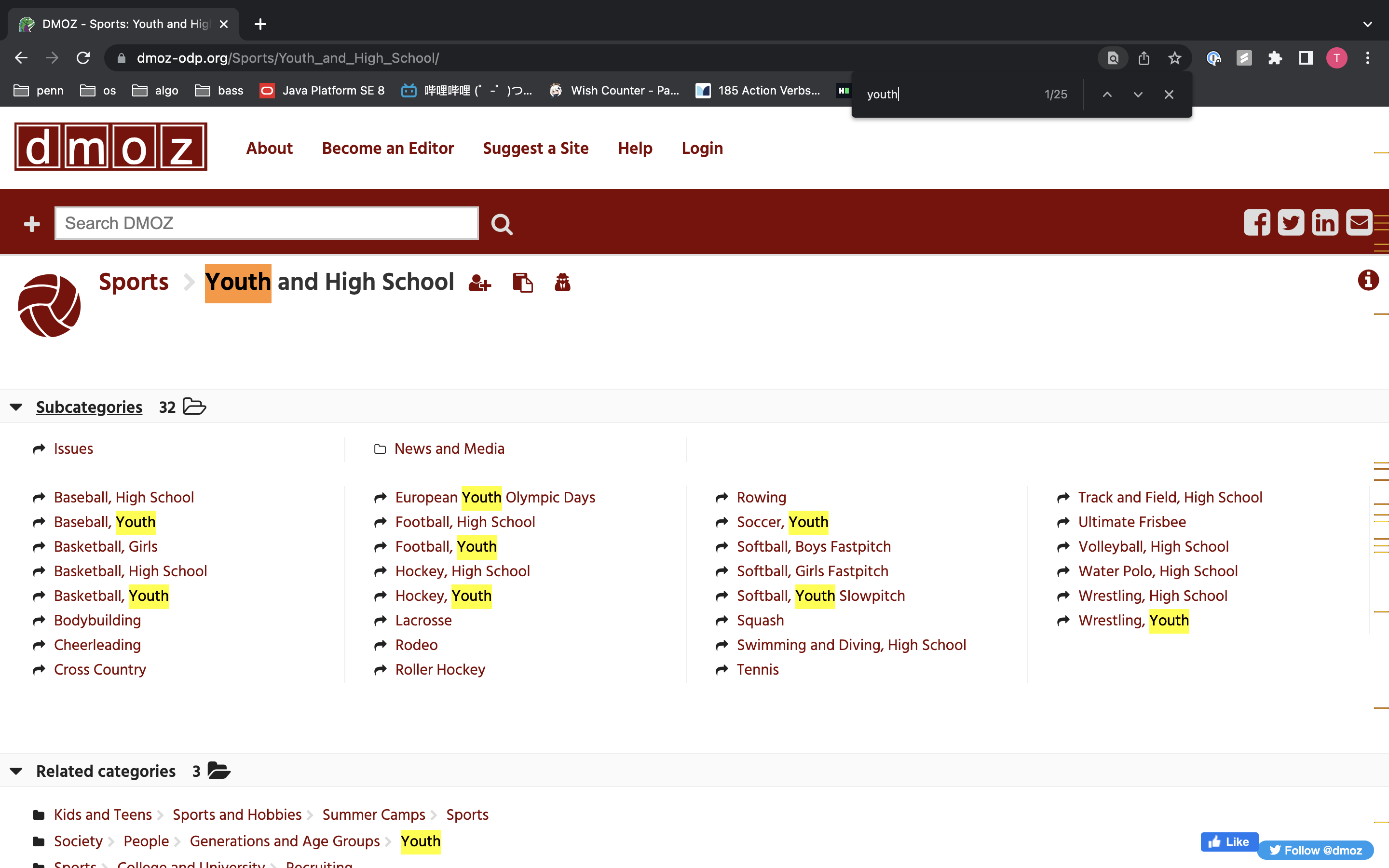 search result for youth