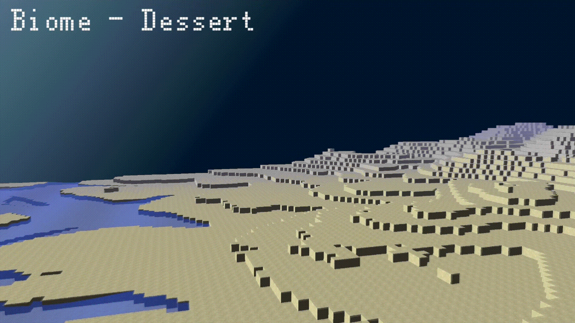 Dessert biome