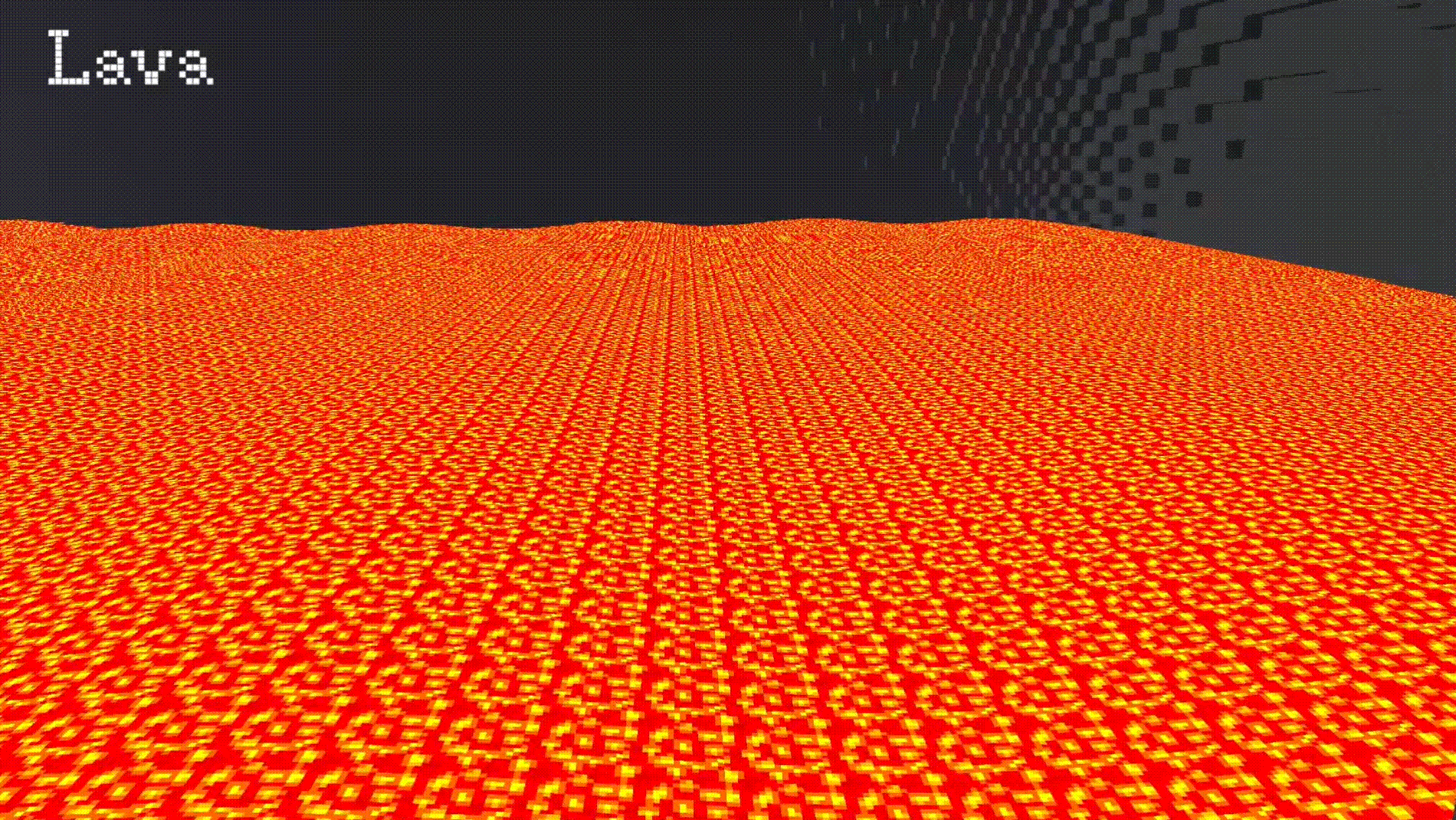 Animated Texture of Lava